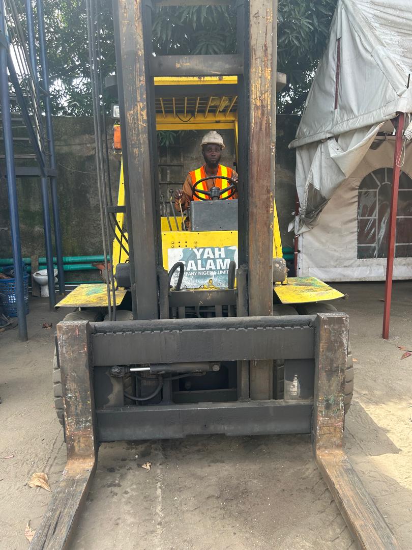 Yah Saalam Company Nigeria Limited Branded Forklift and Equipment Operator